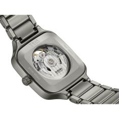 Rado True Square Automatic Skeleton Plasma High-Tech Ceramic Watch 38mm - R27196152