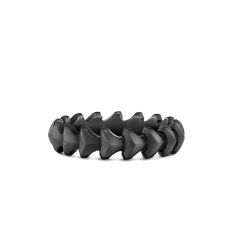 Men's David Yurman Armory Band Ring in Black Titanium, 6.2mm 1