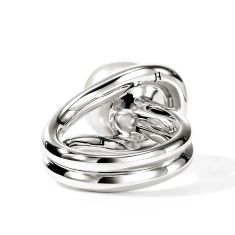 John Hardy Surf Pearl Sterling Silver Ring