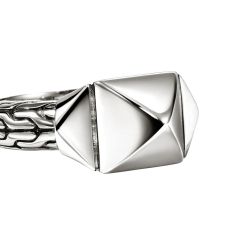 John Hardy Icon Stud 9mm Sterling Silver Ring