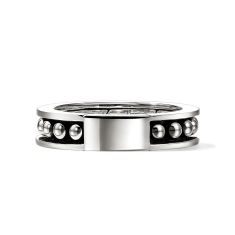 John Hardy Nailhead 5.5mm Sterling Silver Band Ring