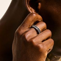 John Hardy Nailhead 5.5mm Sterling Silver Band Ring
