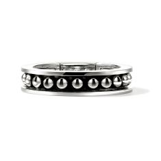 John Hardy Nailhead 5.5mm Sterling Silver Band Ring 1