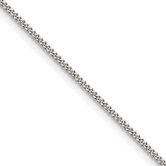 Stainless Steel 1.5mm Curb Chain Necklace