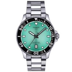 Tissot Seastar 1000 Powermatic 80 Turquoise Dial Stainless Steel