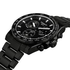 Tissot Supersport Chrono Black Dial Black PVD Stainless Steel Watch 42mm - T1254173305100