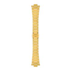 Tissot PRX Quartz Champagne Dial Gold-Tone Bracelet Watch 25mm - T1370103302100