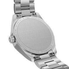 Tissot PRC 100 Solar Quartz Silver Dial Two-Tone Watch 34mm - T1518222203100