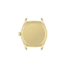Tissot PRC 100 Solar Quartz Champagne Dial Gold-Tone Bracelet Watch 34mm - T1518223302100