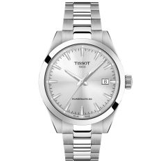 Tissot Gentleman Automatic Silver-Tone Dial Stainless Steel Watch 38mm - T1658071103100 1
