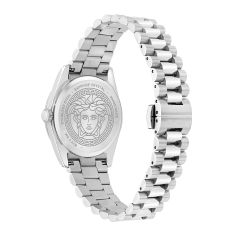 Versace Millenyium Pink Sunray Dial Stainless Steel Bracelet Watch 32mm - VE0E00725