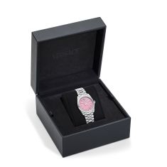 Versace Millenyium Pink Sunray Dial Stainless Steel Bracelet Watch 32mm - VE0E00725