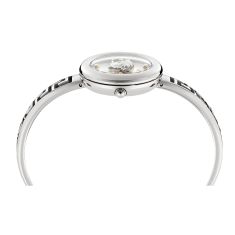 Versace Medusa Eclipse White Guilloché Dial Stainless Steel Bangle Bracelet Watch 28mm - VE5F00126