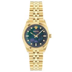Citizen Corso Diamond Accent Black Dial Gold-Tone Stainless Steel