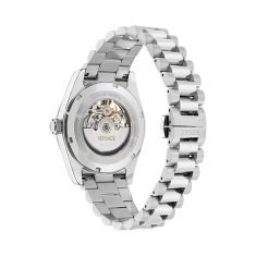 Versace Millenyium Automatic Black Skeleton Dial Stainless Steel Watch 40mm - VE5R00126