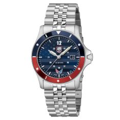 Luminox VOLITION AMERICA Minuteman Blue Dial Stainless Steel Dress Watch 42mm - XS0914VOL