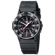 Luminox Navy SEAL Original 3001 Heritage Black Dial Black Rubber Strap Military Dive Watch 43mm - XS3001H