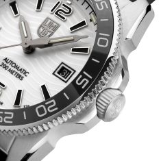 Luminox Pacific Diver Automatic Midnight Mariner White Dial Black Rubber Strap Dive Watch 42mm - XS3101H