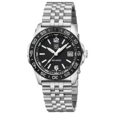 Luminox Pacific Diver Ripple Black Dial Stainless Steel  Dive Watch 39mm - XS3122M1