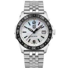 Luminox Pacific Diver Ripple Mother of Pearl Dial Stainless Steel  Dive Watch 39mm - XS3126M1