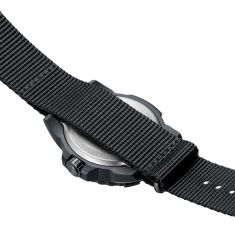 Luminox Navy SEAL Foundation 3500 Green Dial Black Rubber Strap Military Dive Watch 45mm - XS3517NSFSET