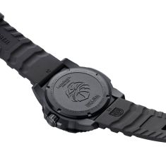 Luminox Navy SEAL Foundation 3600 Black Dial Black Rubber Strap Blackout Military Dive Watch 45mm - XS3601BONSF