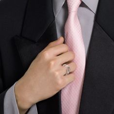 Gucci Interlocking Sterling Silver 7mm Ring