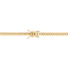 10k Yellow Gold 3.2mm Miami Cuban Chain Necklace