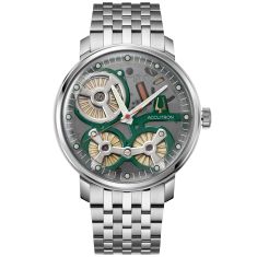 Accutron Electrostatic Spaceview 2020 Limited Edition Stainless Steel Watch | 43.5mm | 2ES6A006