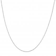 Sterling Silver Adjustable Rope Chain Necklace | REEDS Jewelers