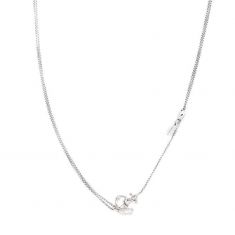 Alex and ani anchor shop pull chain necklace
