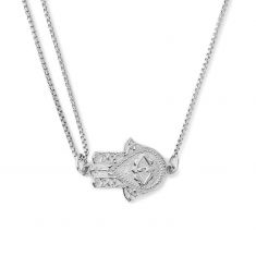 Alex and ani hand shop of fatima pull chain bracelet