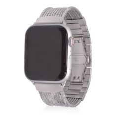ALOR iALOR 10-Row Grey Cable Stainless Steel Apple Watch Strap | 42-45mm | APL-32-0010-00