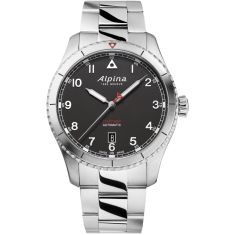 Alpina Startimer Pilot Automatic Stainless Steel Bracelet Watch | 41mm | AL-525BW4S26B