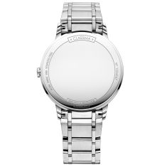 Baume & Mercier Classima 10356 Quartz White Dial Stainless Steel Watch 36.5mm - BMM010356