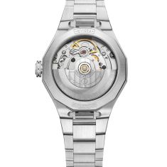 Baume & Mercier Riviera 10675 Automatic Pink Dial Stainless Steel Watch 33mm - BMM0A10675