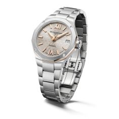 Baume & Mercier Riviera 10730 Automatic Diamond Grey Dial Stainless Steel Watch 33mm - BMM0A10730