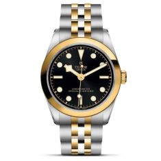Black Bay 31 S&G Black Dial Stainless Steel and Yellow Gold Watch 31mm - M79603-0001