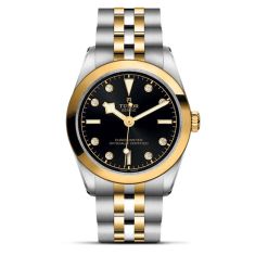 Black Bay 31 S&G Black Diamond-Set Dial Stainless Steel and Yellow Gold Watch | 31mm | M79603-0006
