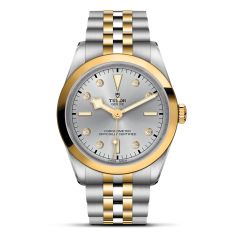 Black Bay 36 S&G Stainless Steel and Yellow Gold Watch | Silver Dial | 36 mm | M79643-0007