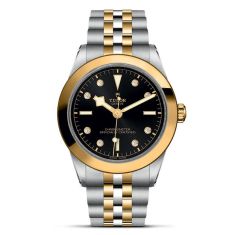 Black Bay 39 S&G Black Diamond-Set Dial Stainless Steel and Yellow Gold Watch | 39mm | M79663-0006