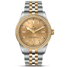 Black Bay 39 S&G Champagne Dial Stainless Steel and Yellow Gold Watch 39mm - M79673-0007