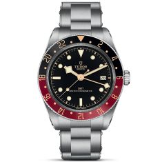 Black Bay 58 GMT Black and Burgundy Stainless Steel Watch 39mm - M7939G1A0NRU-0001