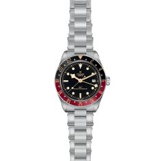 Black Bay 58 GMT Black and Burgundy Stainless Steel Watch 39mm - M7939G1A0NRU-0001