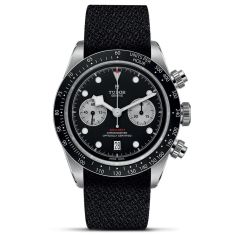 Black Bay Chrono Black Dial Black Fabric Strap Watch | 41mm | M79360N-0007
