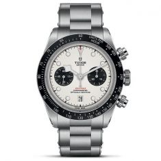 Black Bay Chrono White Dial Stainless Steel Watch 41mm - M79360N-0002