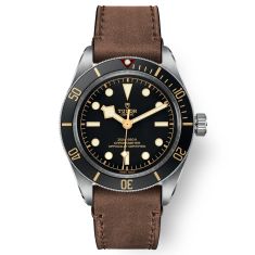 Black Bay Fifty-Eight Brown Leather Strap Watch | 39mm | M79030N-0002
