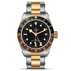 Black Bay GMT S&G Stainless Steel and Yellow Gold Watch | Black Dial | 41mm | M79833MN-0001