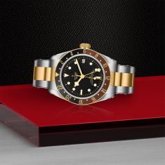 Black Bay GMT S&G Stainless Steel and Yellow Gold Watch | Black Dial | 41mm | M79833MN-0001
