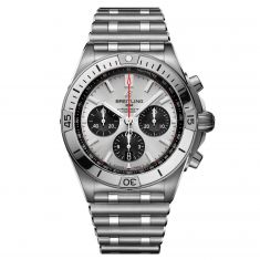 Breitling Chronomat B01 42 Black Dial Stainless Steel Watch